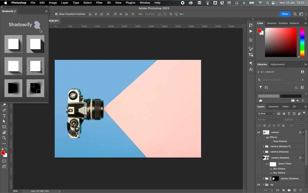 How to Add Realistic Shadows in Photoshop